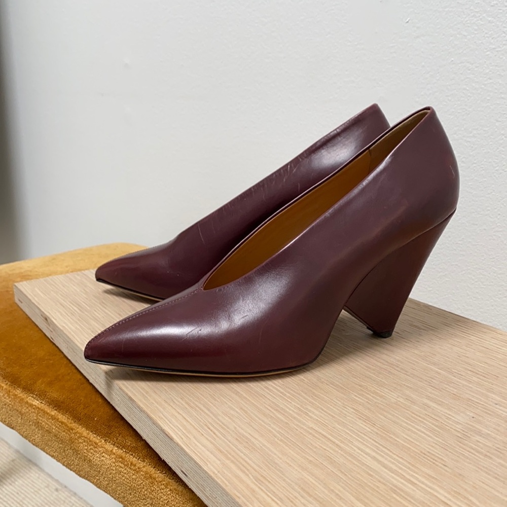 Isabel Marant Pandel leather high heels